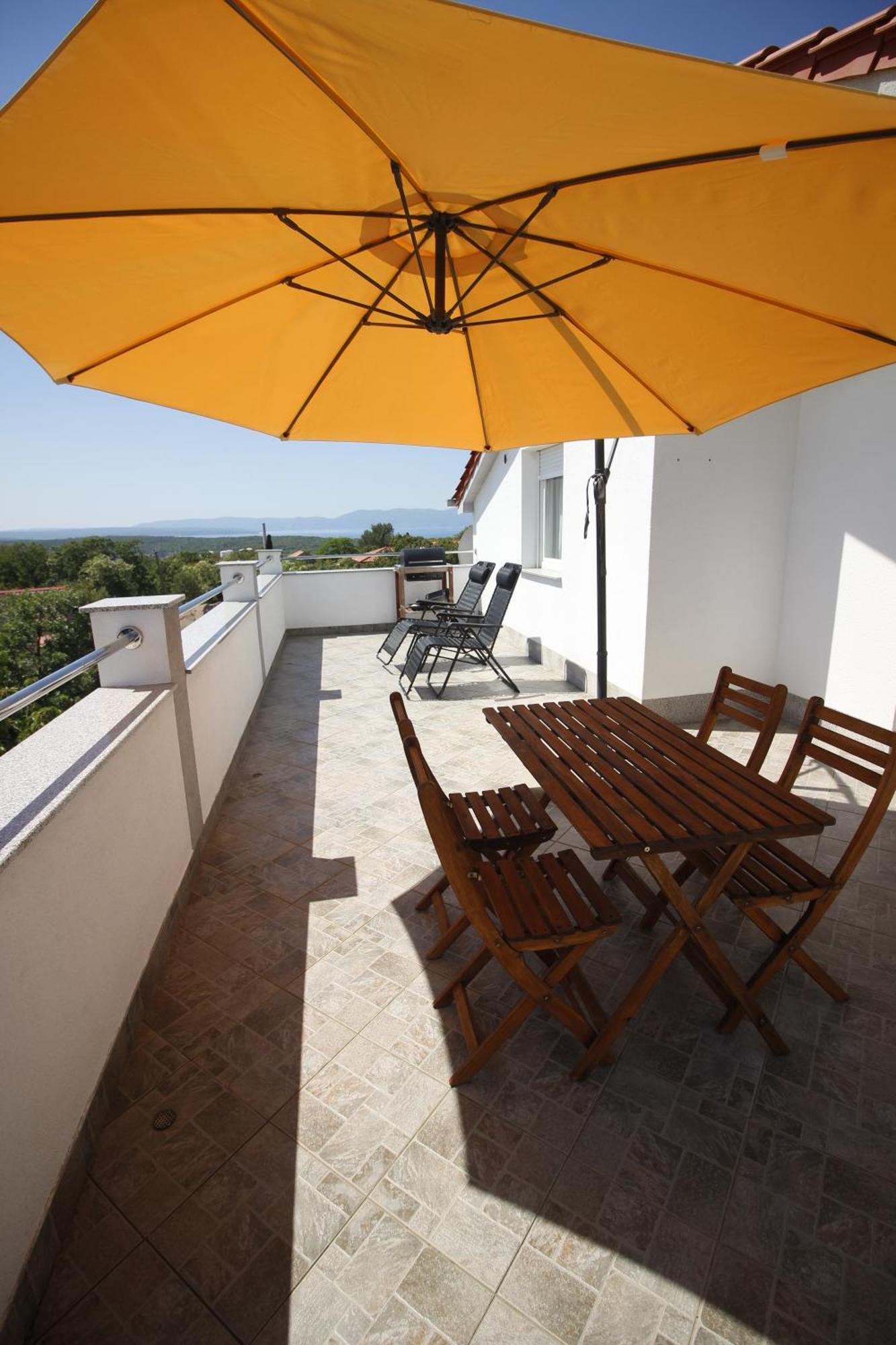 Apartment Castelmuschio Omišalj Exterior foto